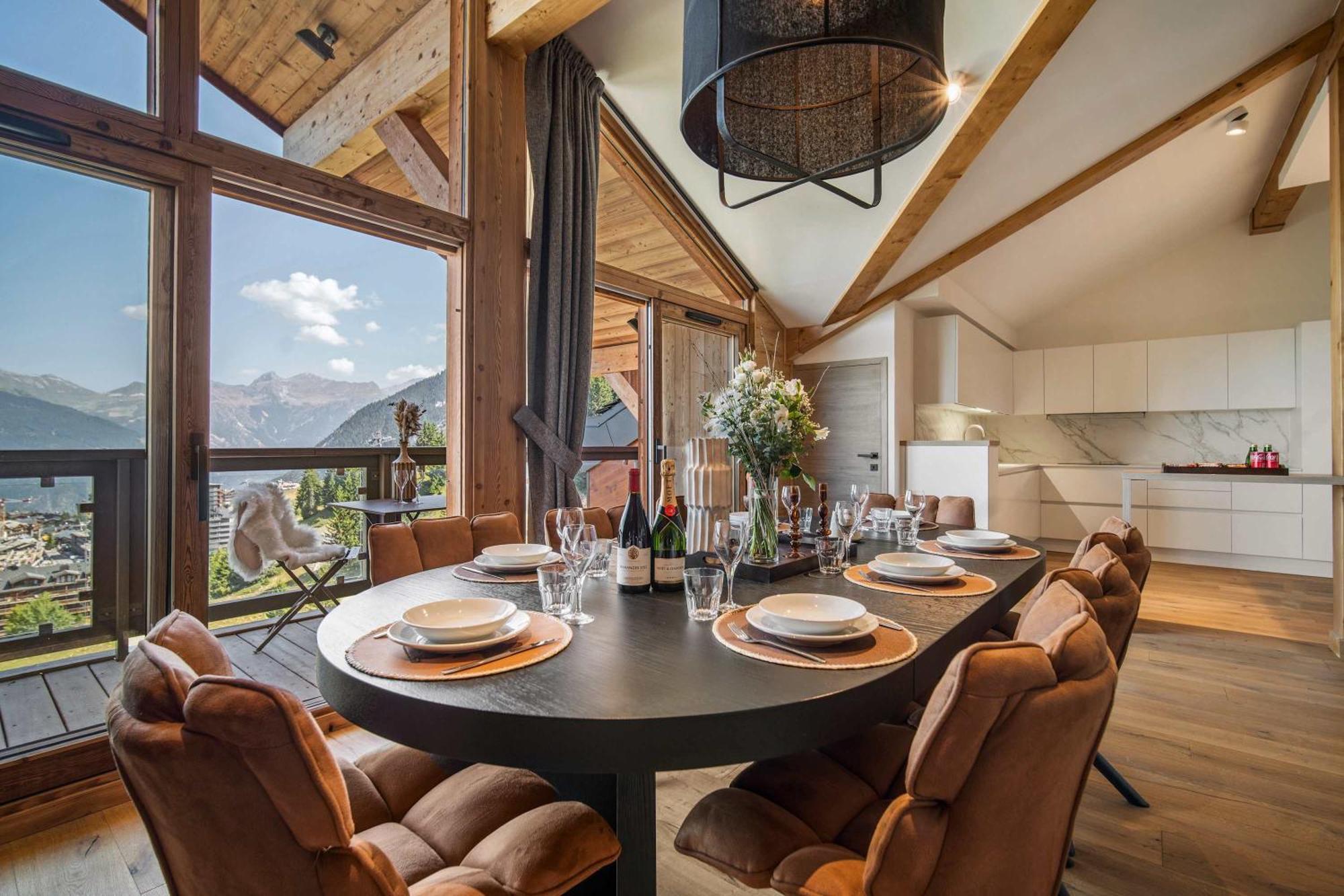 Apartment Luxury Penthouse - Panoramic Views Courchevel, France - book ...